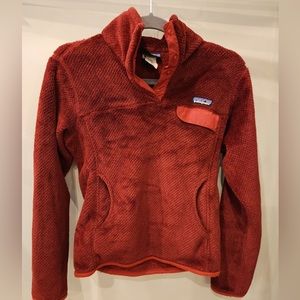 EUC RED PATAGONIA FLEECE